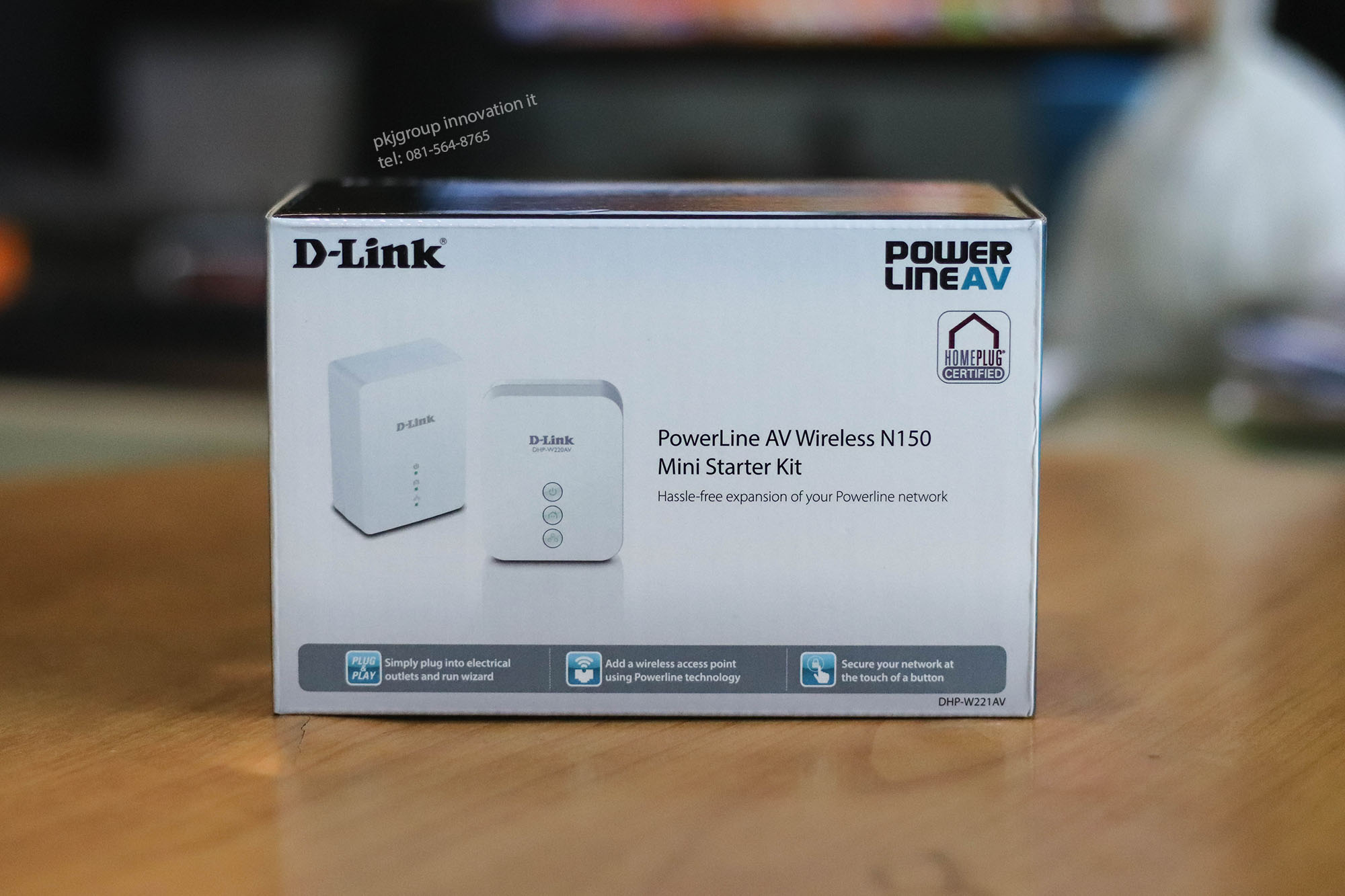 Powerline D-Link Wireless N150 เดินเน็ตแบบไม่ต้องลากสาย