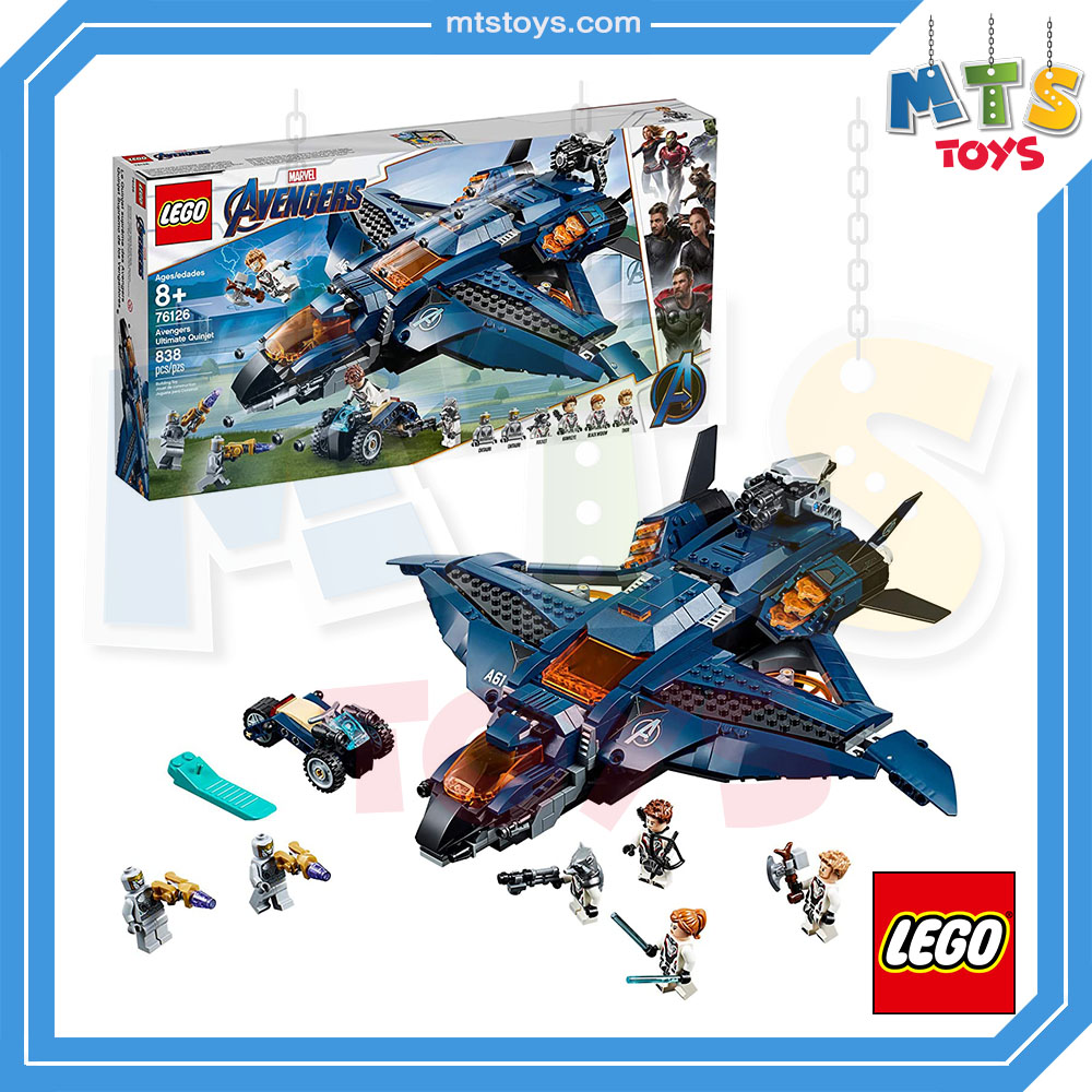 **MTS Toys**เลโก้ Lego Marvel Avengers 76126 : Ultimate Quinjet