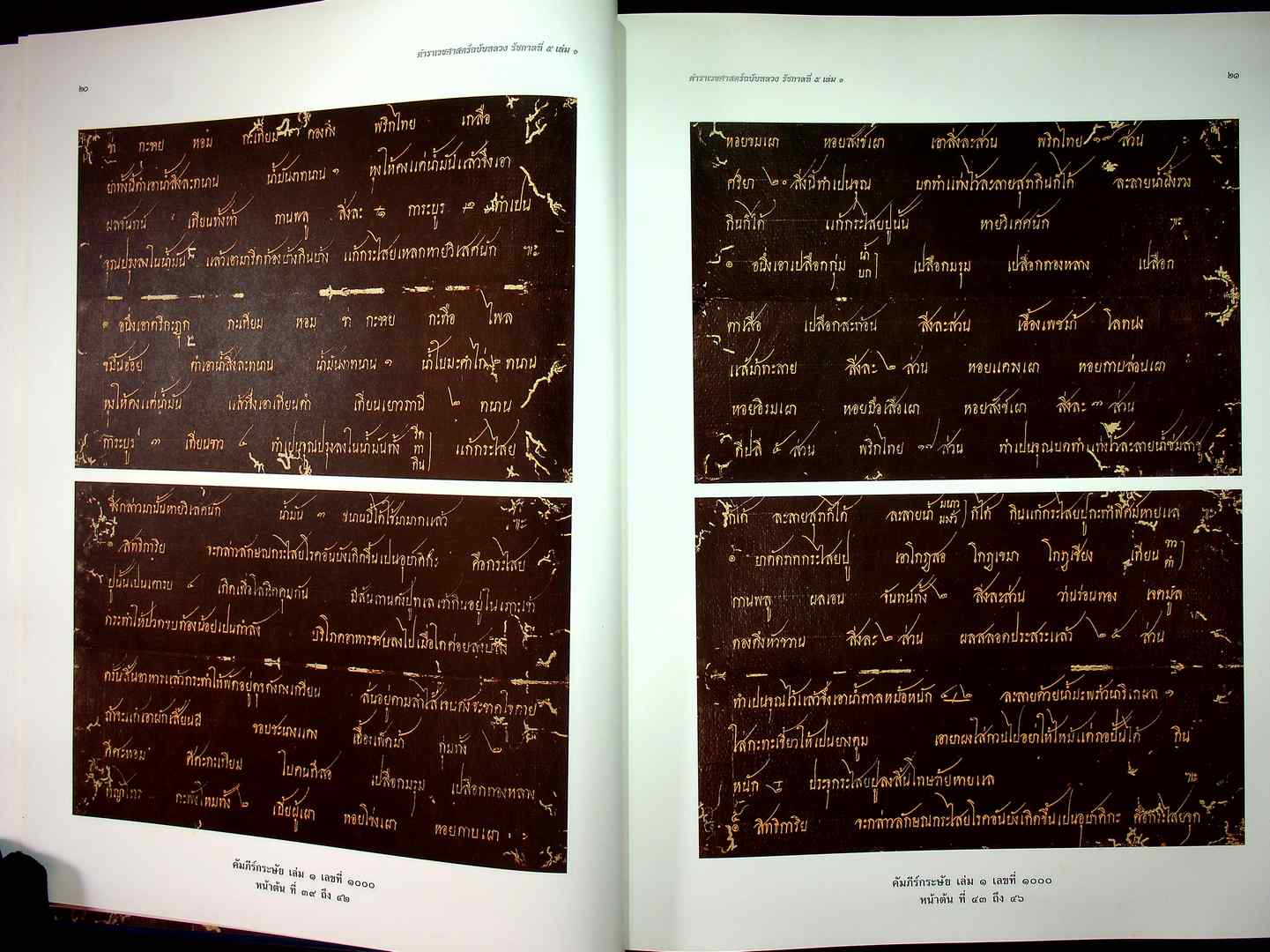 ตำราเวชศาสตร์ฉบับหลวง รัชกาลที่ ๕ เล่ม ๑ และ เล่ม ๒