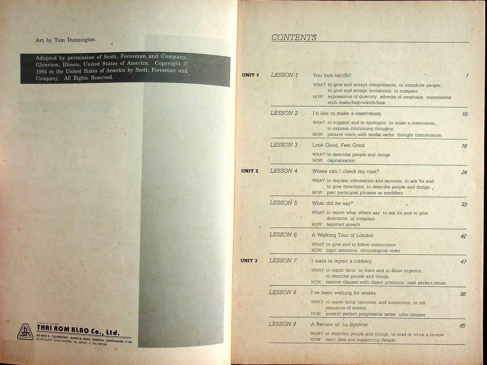 หนังสือเรียนภาษาอังกฤษ ENGLISH FOR A CHANGING WORLD BOOK 4 ชั้นมัธยมศึกษาปีที่ 4 (ม.4)