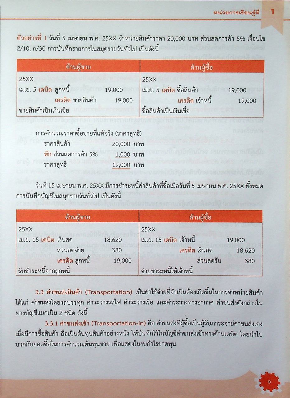 การบัญชีเบื้องต้น 2