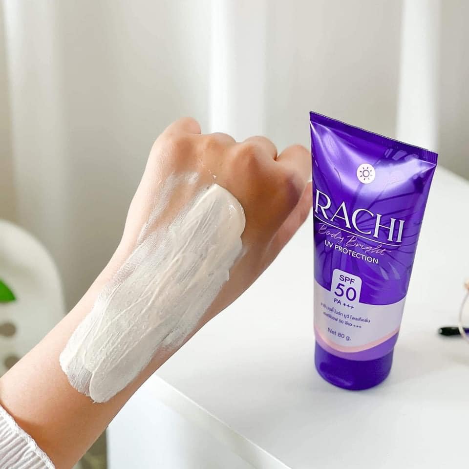 กันแดดราชิ บอดี้ Rachi body bright Uv Protection 80กรัม