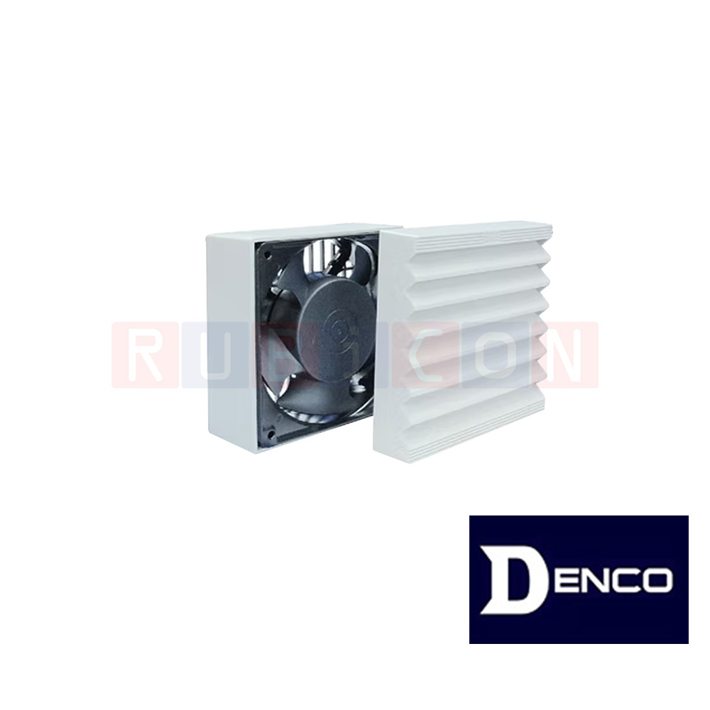 DENCO DF-130 Fan Ventilation พัดลมระบายความร้อนในตู้คอนโทรล ขนาด : 130x130 มม. (Fan Ventilation Model DF)