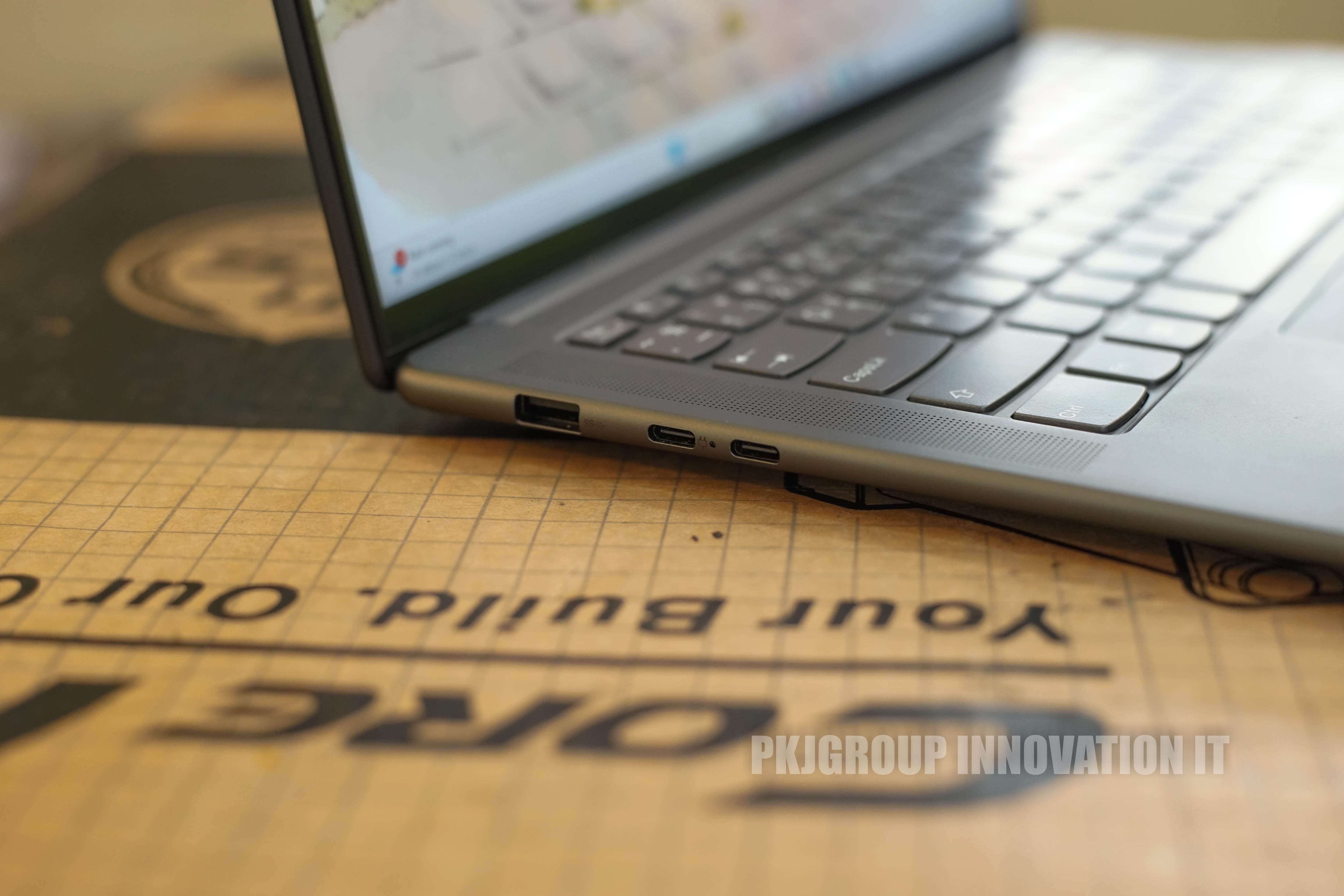 โน๊ตบุ๊คทำงานมือสอง Lenovo Yoga Slim 7 ProX 14ARH7 R7 6800HS RAM 16GB SSD 1TB RTX3050