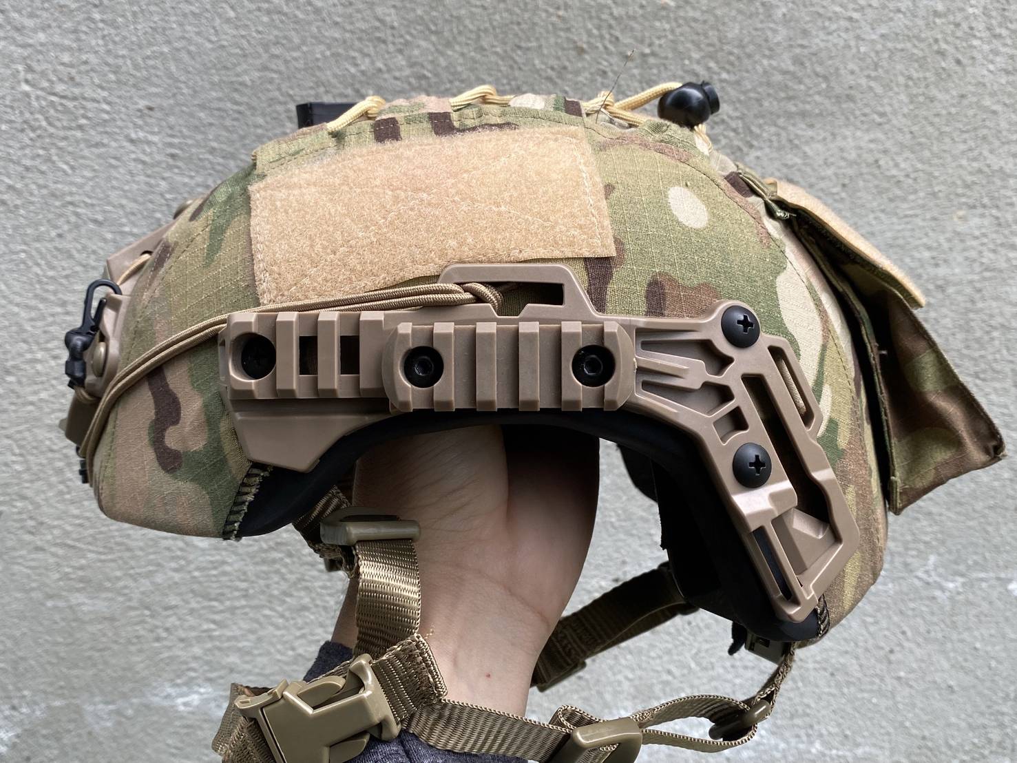 🇹🇭 596 ไทยแลนด์ แทคติคอล รางติดข้างหมวก EXFIL RAIL 3.0