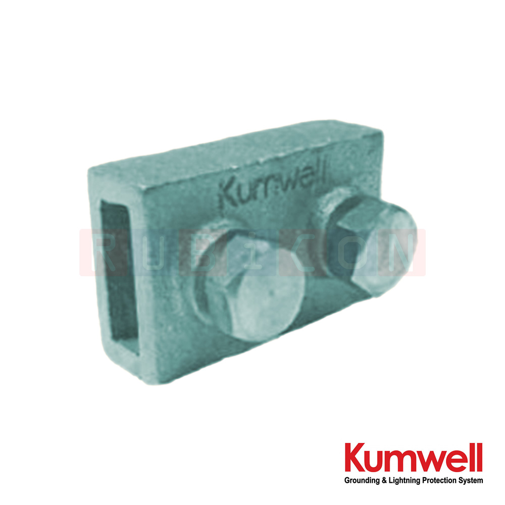 KUMWELL LTCT-256A ขั้วต่อทดสอบเทปอลูมิเนียม (Tape Test Connector) Tape Size 25x6 mm, Aluminium