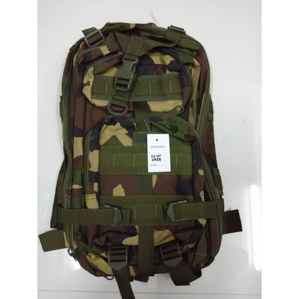 🇹🇭 55 ไทยแลนด์ แทคติคอล กระเป๋าเป้สะพายหลัง 3P (รุ่น 6019)