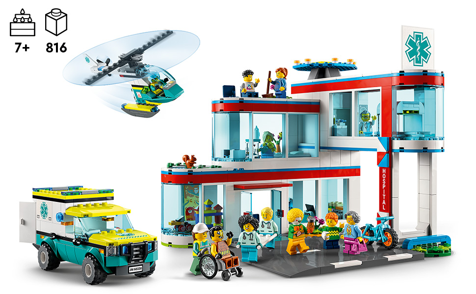**MTS Toys**เลโก้แท้ Lego 60330 City : City Hospital