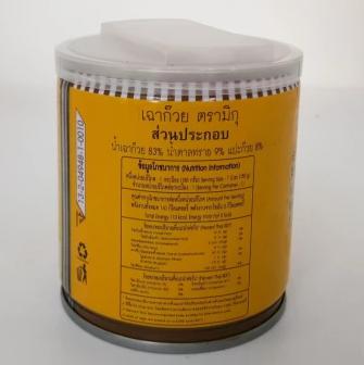 Miku (มิกุ) เฉาก๊วยผสมแปะก๊วย พร้อมทาน 185 กรัม 6 กระป๋อง