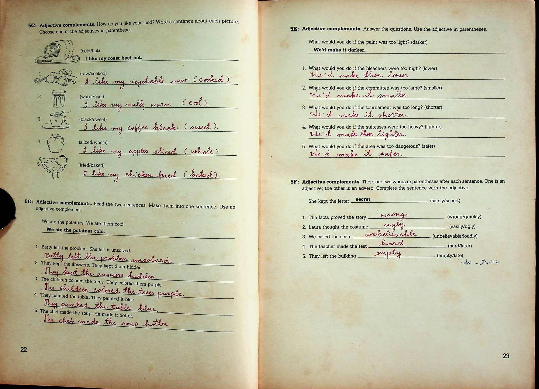 KEY WORKBOOK PRACTICE BOOK ENGLISH FOR A CHANGING WORLD 5 รายวิชา อ 513 - อ 514 ภาษาอังกฤษ 3-4 ชั้นมัธยมศึกษาปีที่ 5