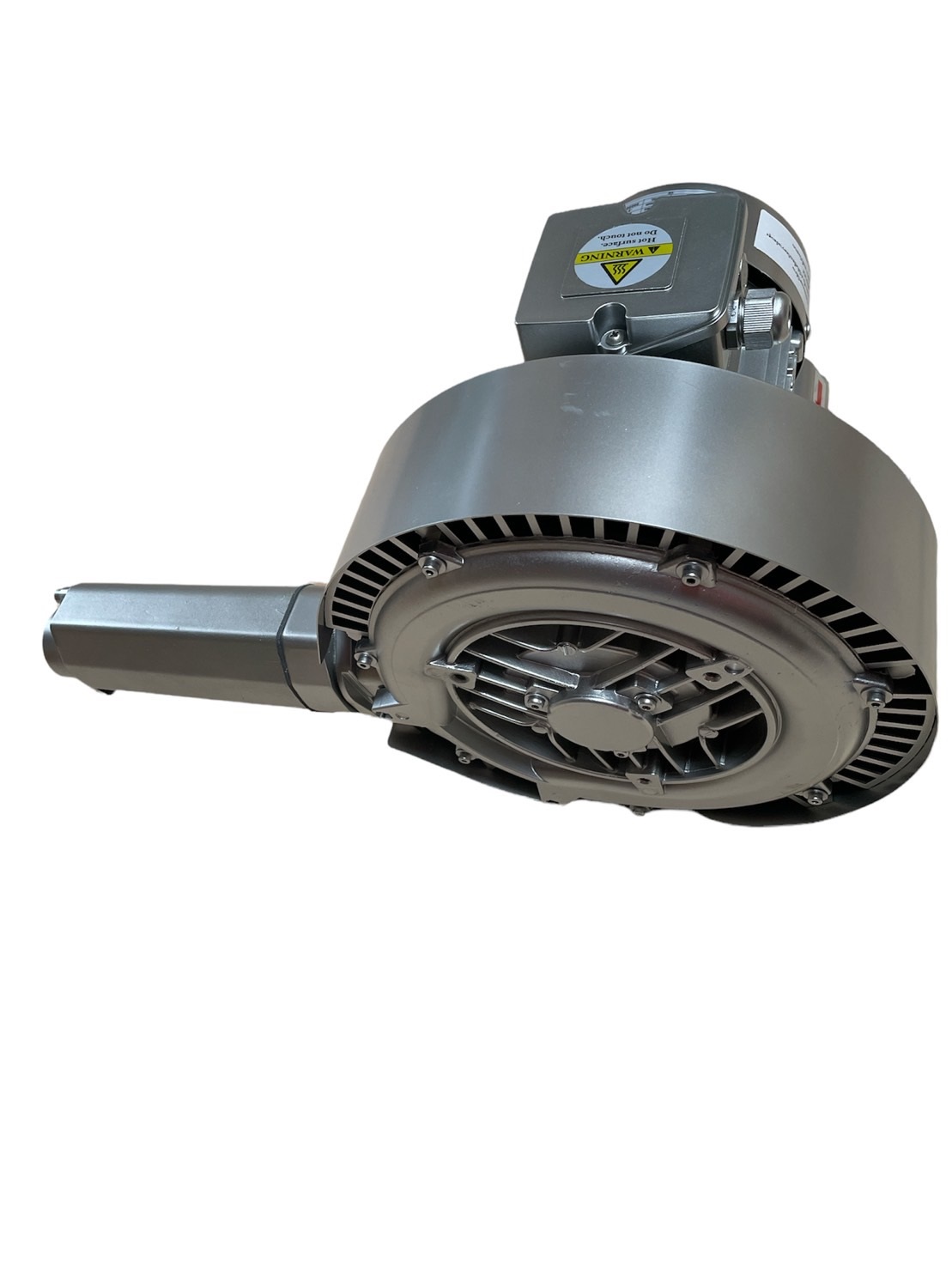 Ring blower double state 0.74 KW 380 1 แรงม้า ปั๊มริงโบลเวอร์แบบ2 ใบพัดให้แรงลมดูดหรือเป่าสูงใช้ดูดจับชิ้นงานหรือเป่าลมในบ่อบำบัดน้ำเสีย