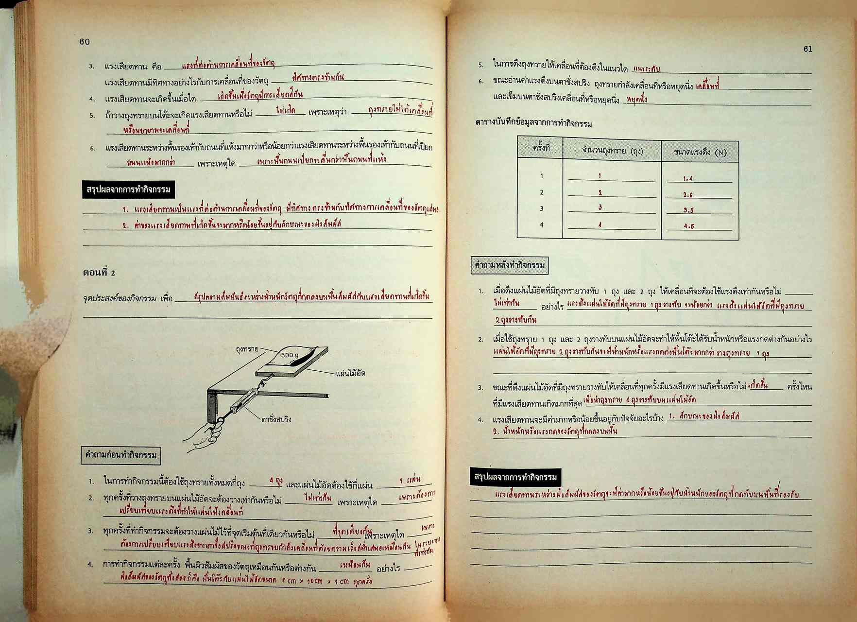 เฉลย หนังสือปฏิบัติการและทดสอบตามจุดประสงค์การเรียนรู้ วิชาวิทยาศาสตร์ ชั้นมัธยมศึกษาปีที่ 3 (ม.3) เล่ม 6 ว 306