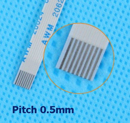 สายแพร 8 Pins Pitch 0.5mm Flat Cable