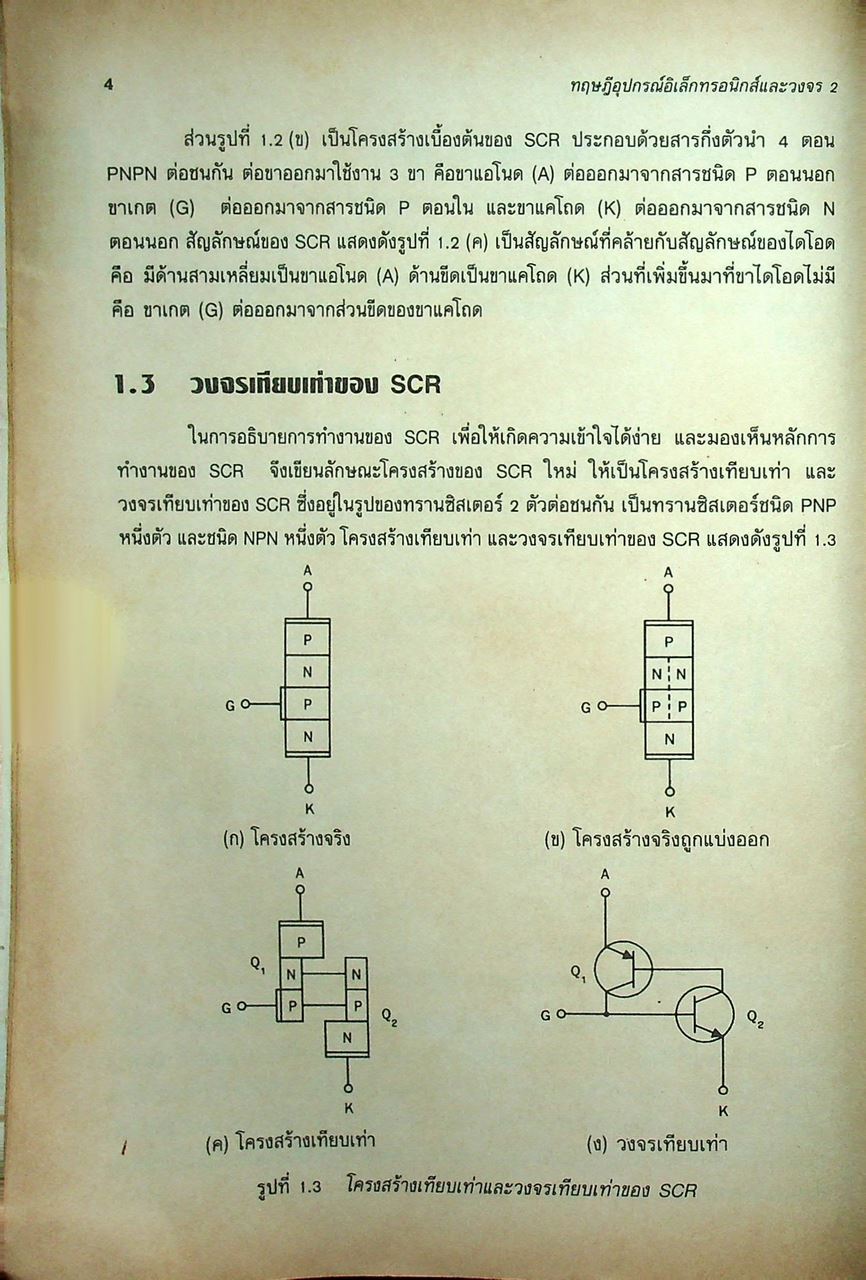 ทฤษฎีอุปกรณ์อิเล็กทรอนิกส์และวงจร 2