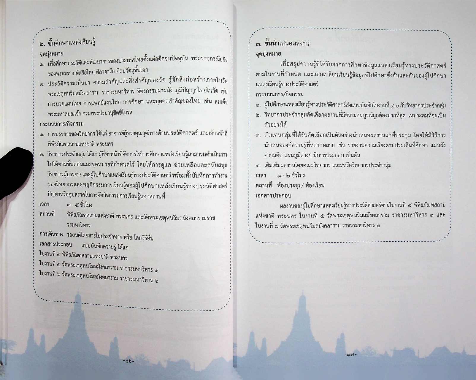 การเรียนรู้ประวัติศาสตร์ผ่านแหล่งเรียนรู้ทางประวัติศาสตร์