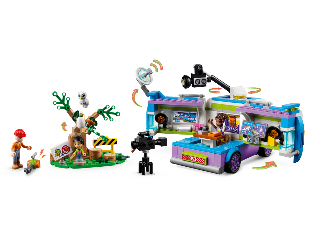 **MTS Toys**เลโก้ Lego 41749 Friends : Newsroom Van