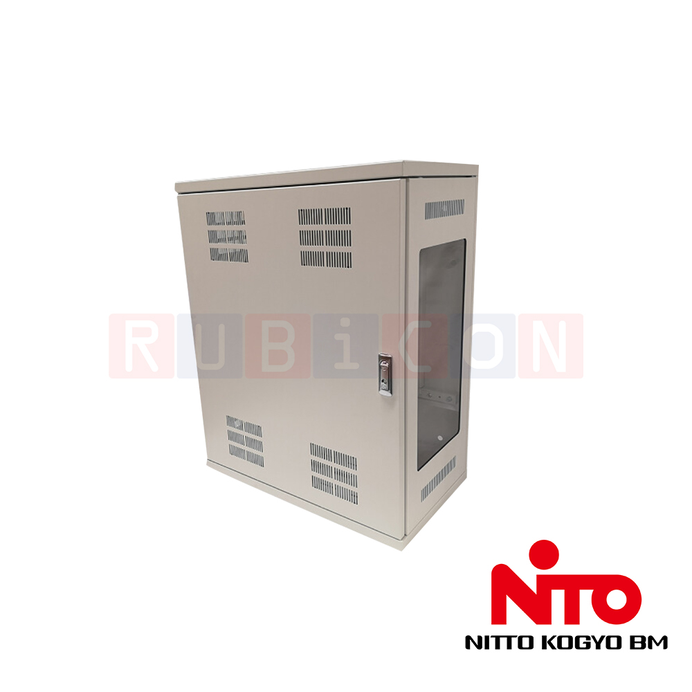 "NITTO KOGYO" NWRO-1U W482xH44xD250 mm. Optional accessory 'NWRO' Fixed panel and Vertical shelf set