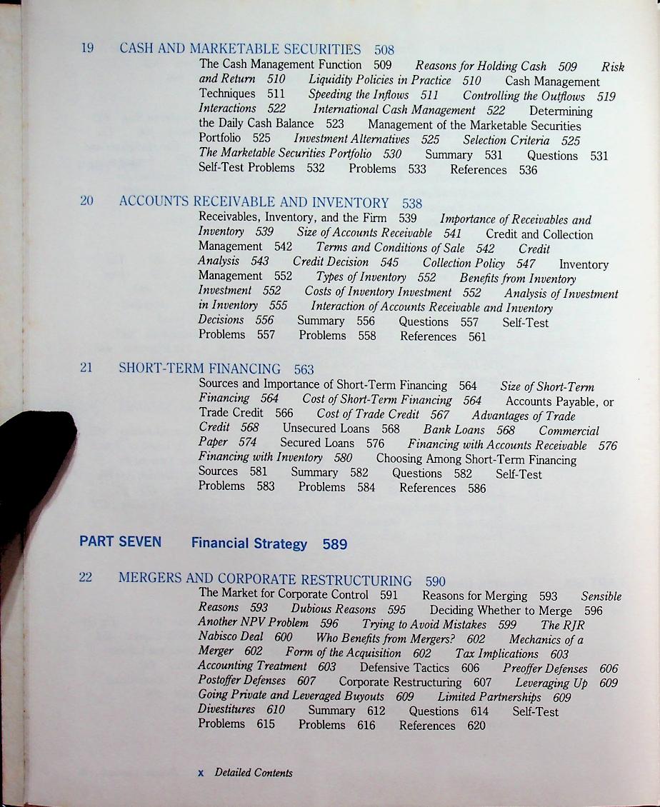 ESSENTIALS OF FINANCIAL MANAGEMENT