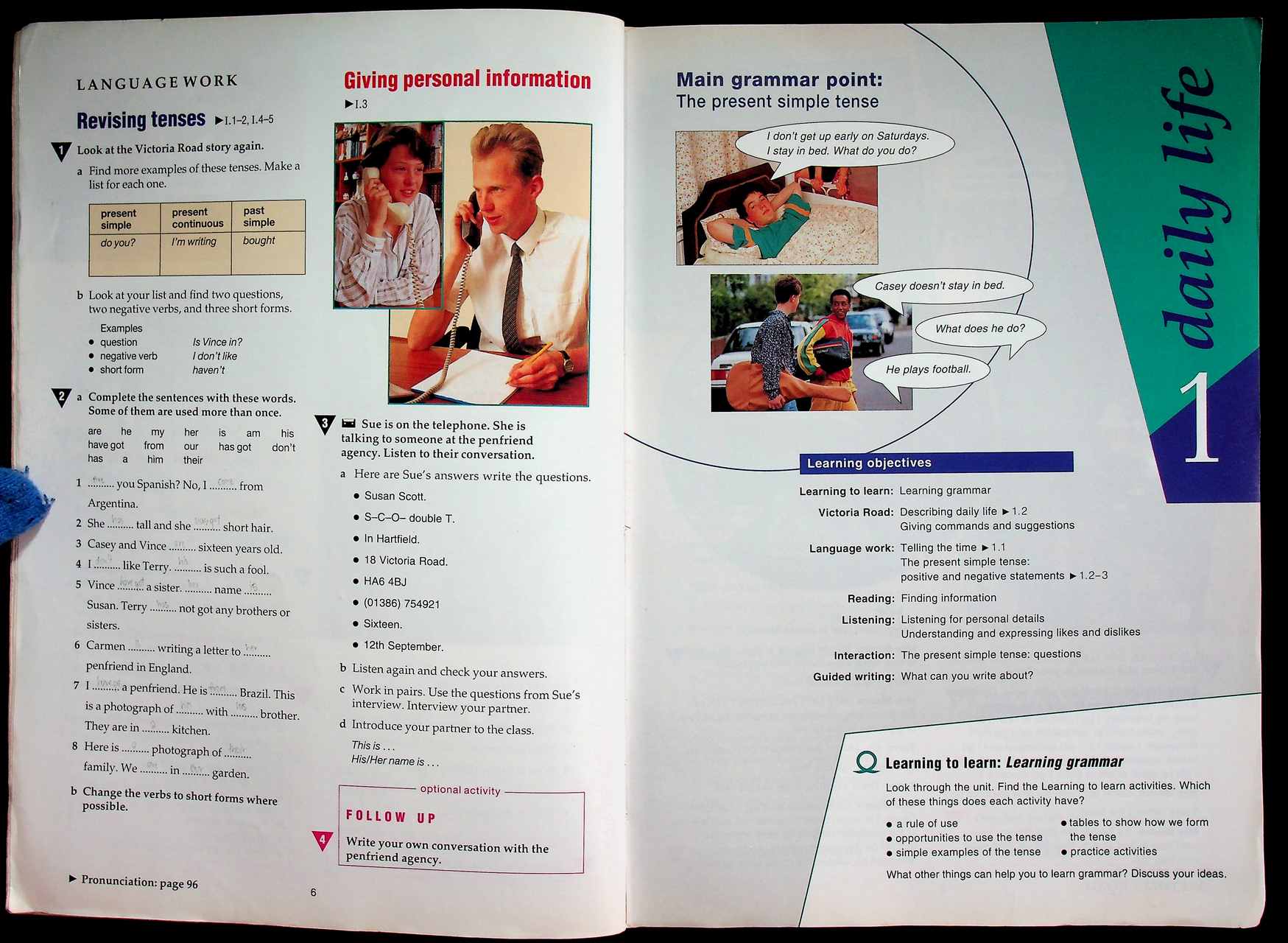 new HOTLINE elementary student's book