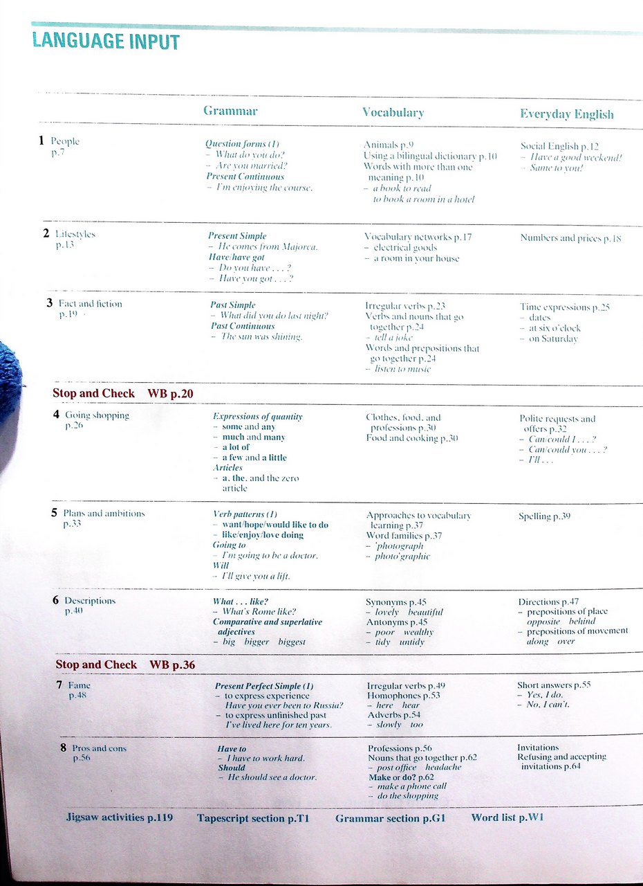 HEADWAY PRE-INTERMEDIATE STUDENT'S BOOK PART A