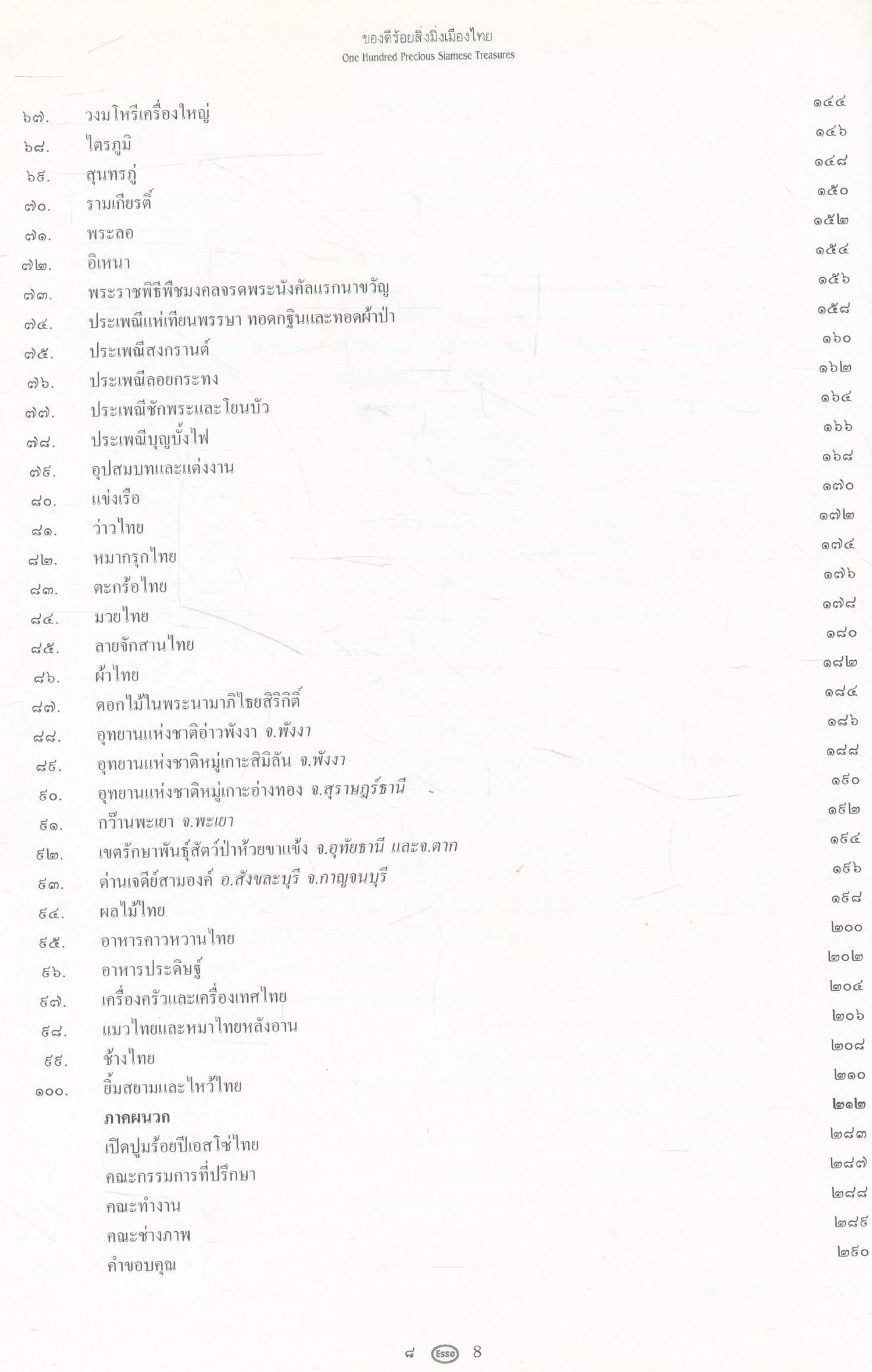 ๑๐๐ ของดีร้อยสิ่งมิ่งเมืองไทย (ฉบับ 2 ภาษา ไทย - อังกฤษ)