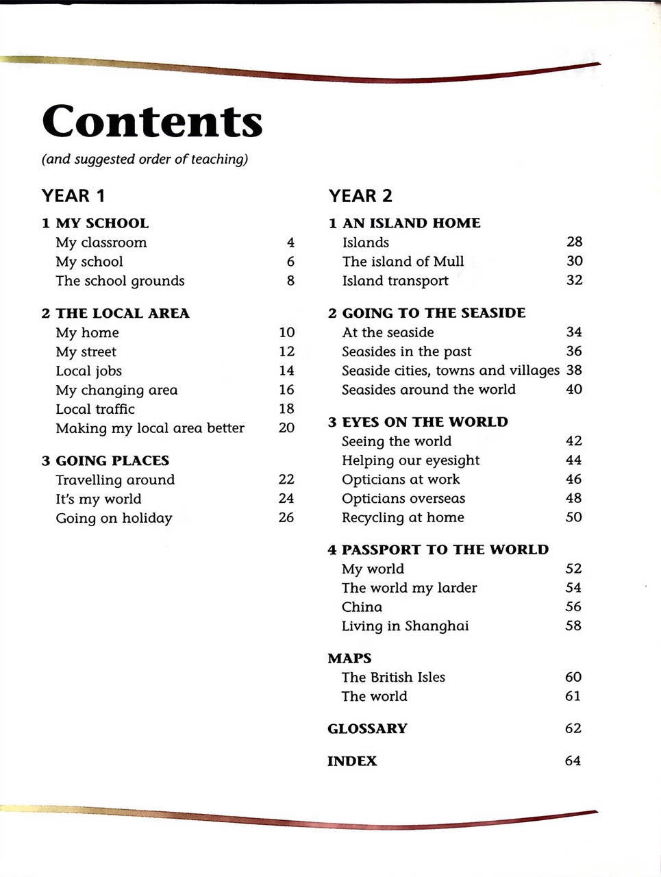 Geography Success STARTER BOOK