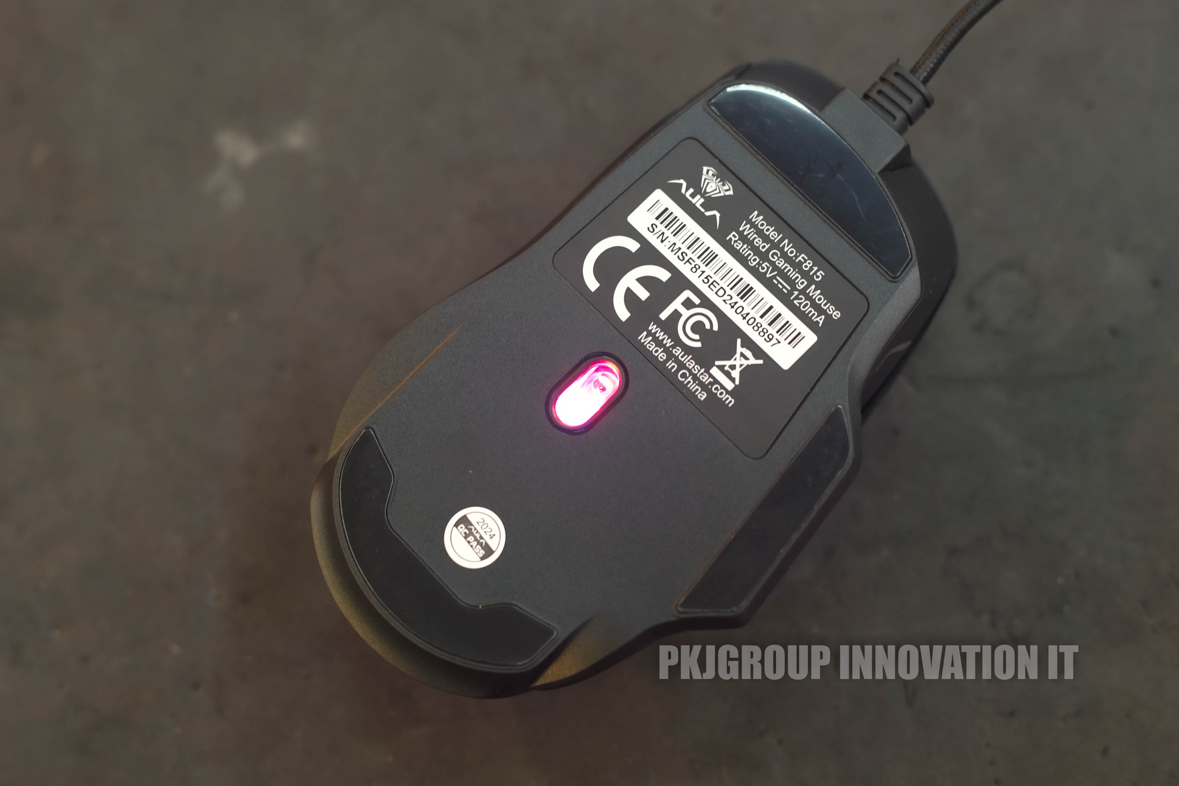 เมาส์เกมมิ่ง Aula F815 12800 DPI สามารถตั้งมาโครได้ ประกัน 2 ปี