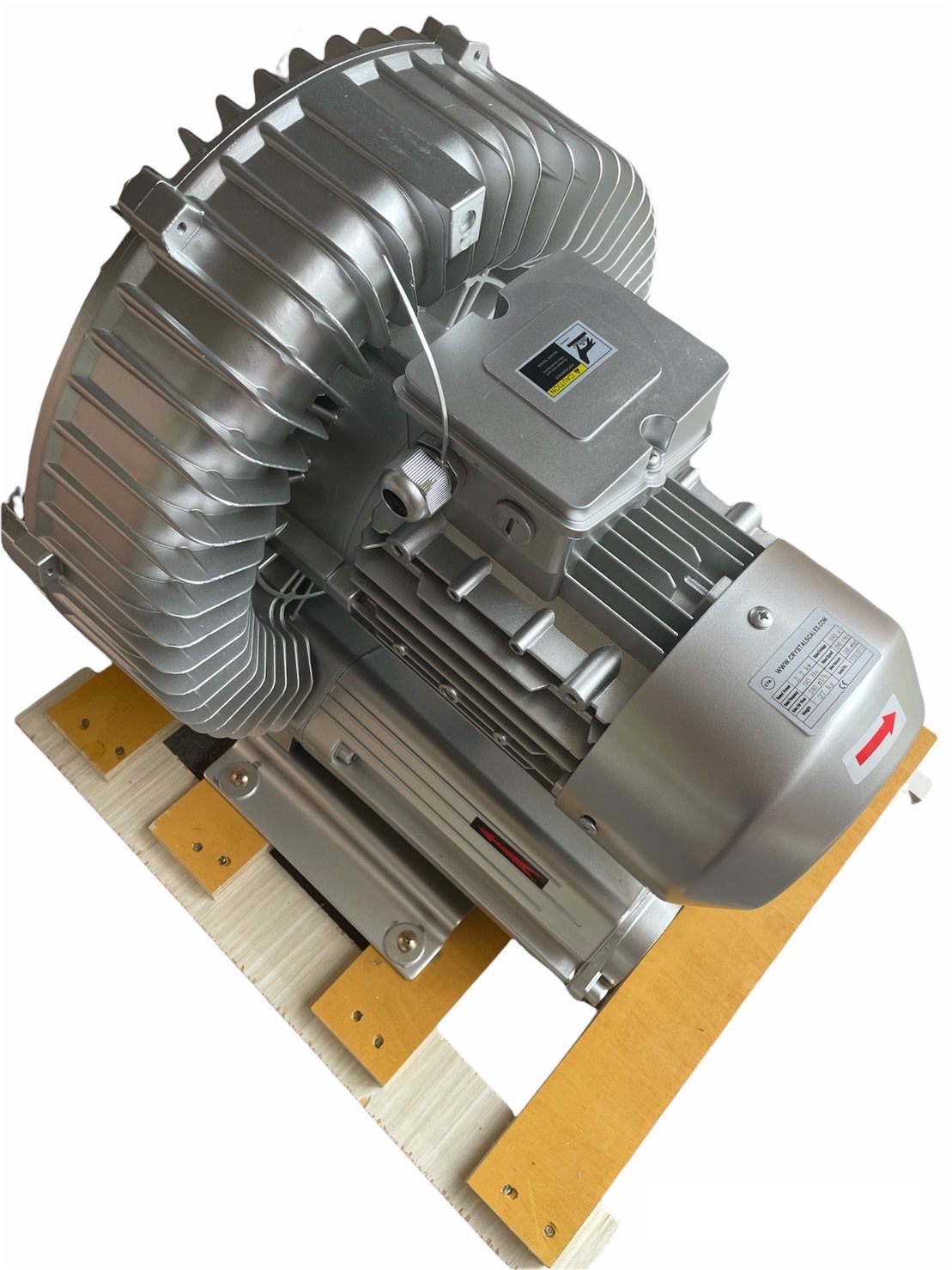 พัดลมโบรเวอร์เป่าอากาศ และ ดูดอากาศ Ring Blower CTA 2200Kw 380 V ขนาด 3 แรงม้า(2.2 KW)ใช้เติมอากาศในบ่อ เพาะเลี้ยงสัตว์น้ำ โรงงานอุตสาหกรรม