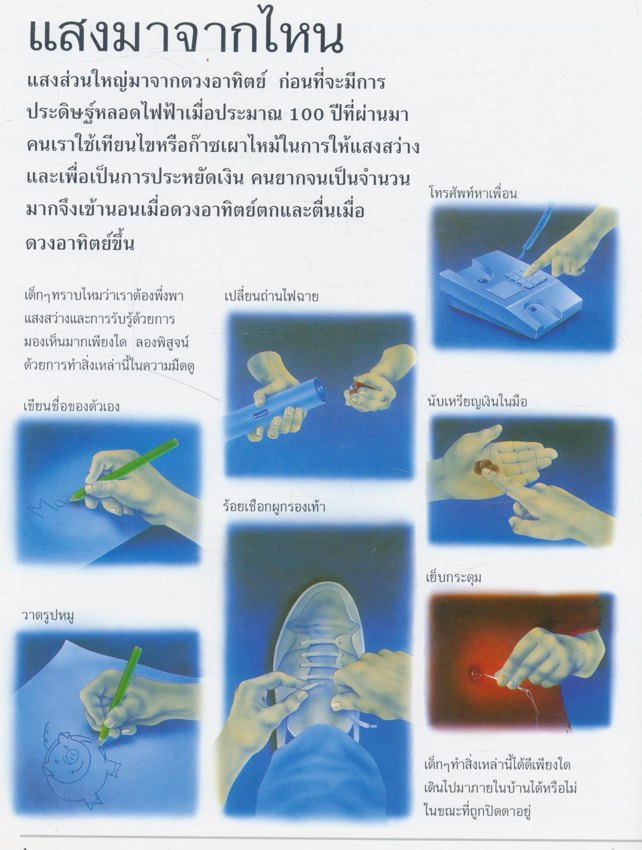 โครงงานวิทยาศาสตร์ แสงและสี