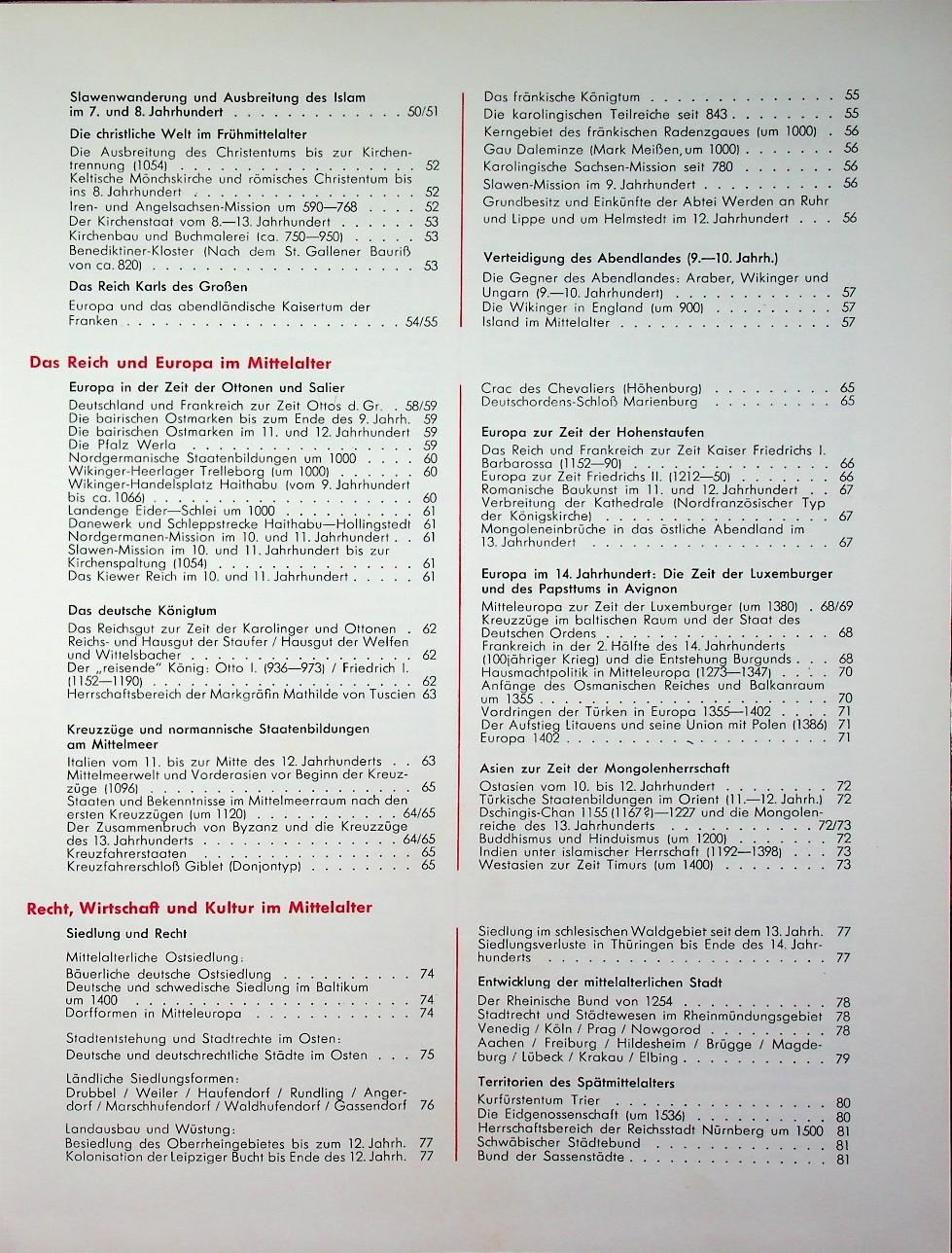 Großer Atlas zur Weltgeschichte (ฉบับภาษาเยอรมัน)