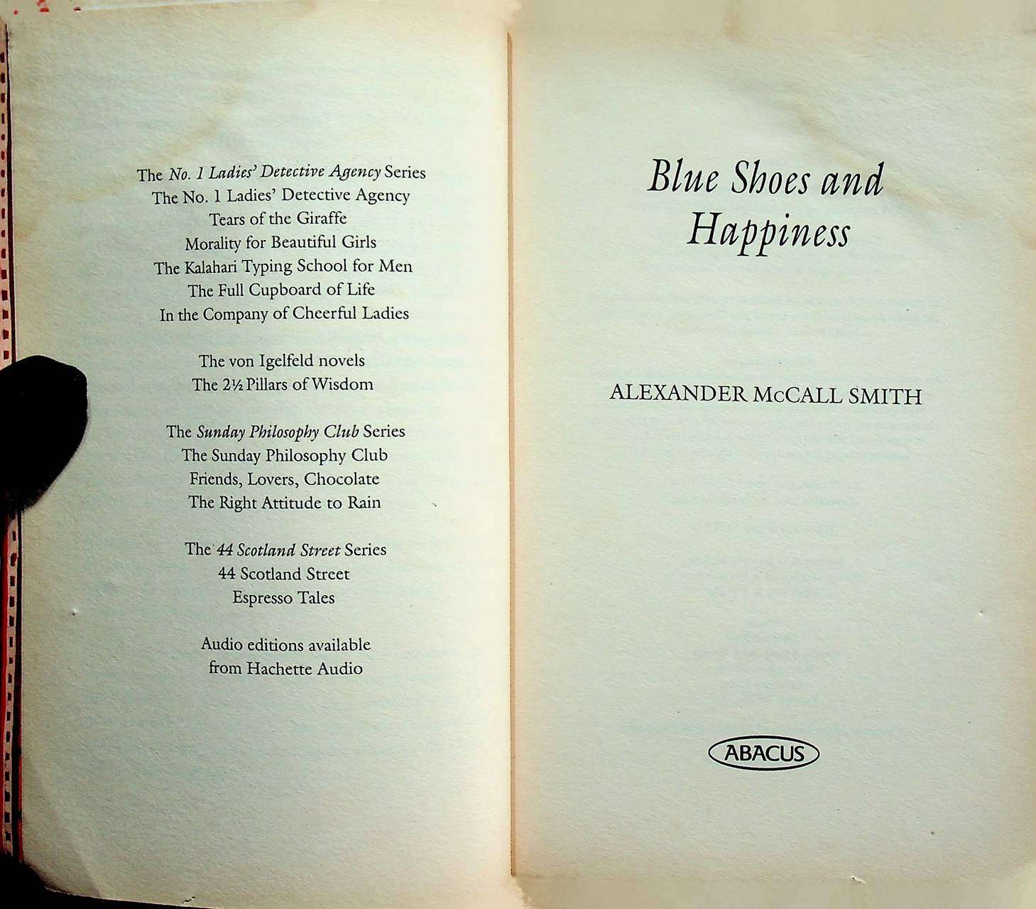 Blue Shoes and Happiness