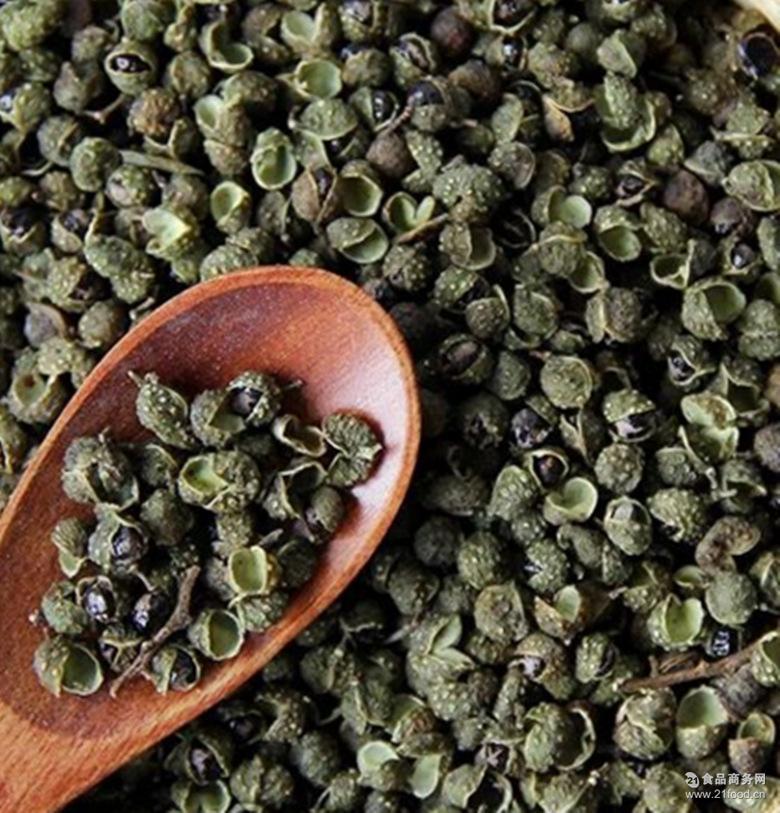 เม็ดฮวาเจียวเขียว เกรดนำเข้า 1kg (ราคาส่ง)