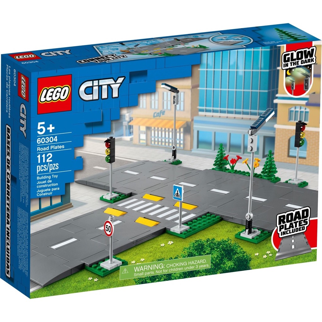**MTS Toys**เลโก้ Lego 60304 City : Road Plates