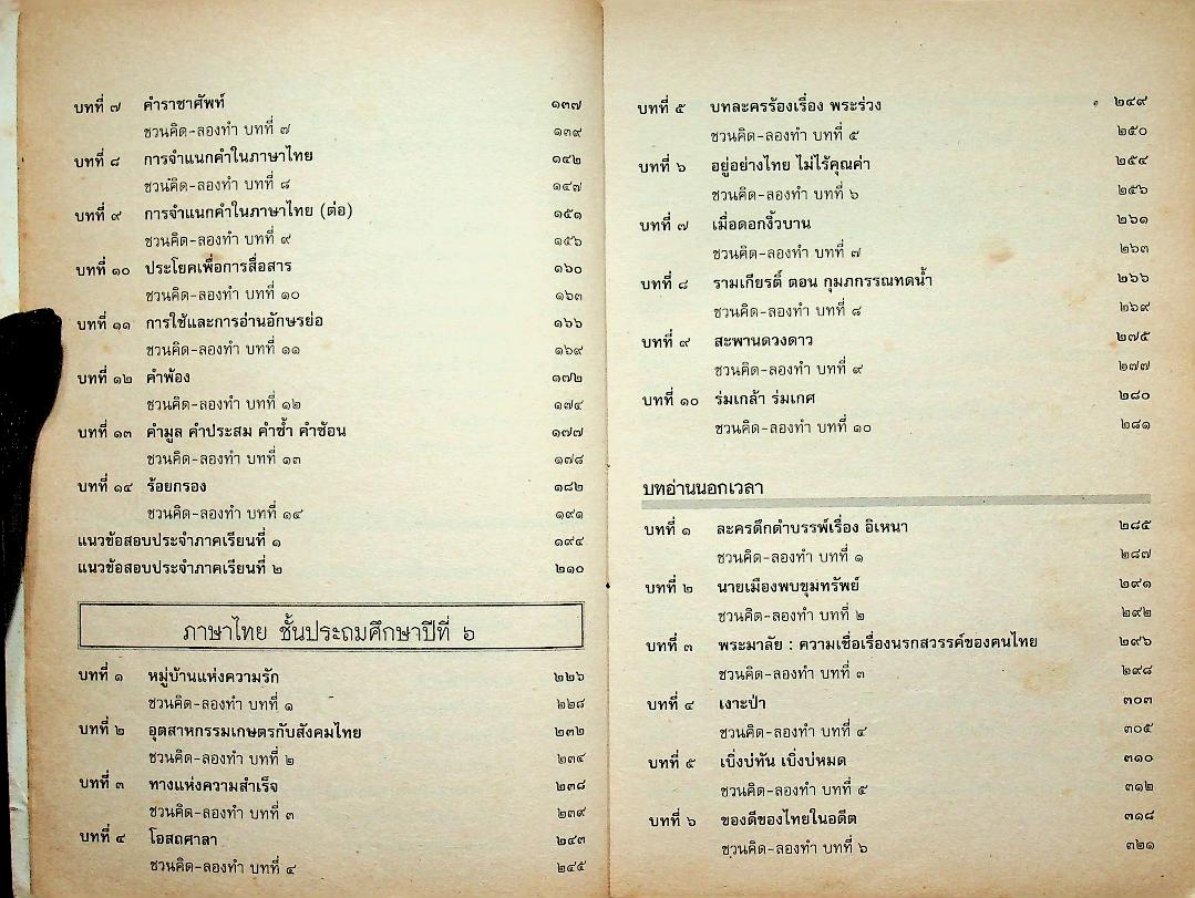 ติวเข้มภาษาไทย ป.๕ - ป.๖