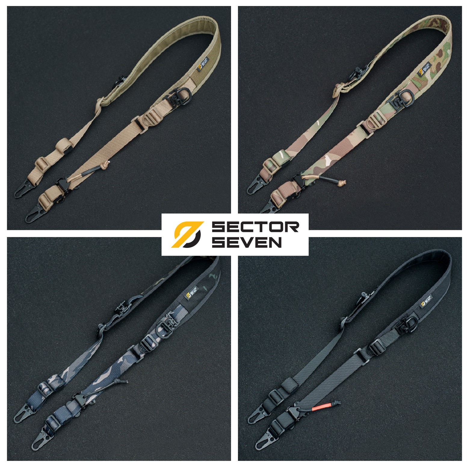 🇹🇭 1157 ไทยแลนด์ แทคติคอล สายสะพาย 2 จุด SECTOR SEVEN Two Point Sling