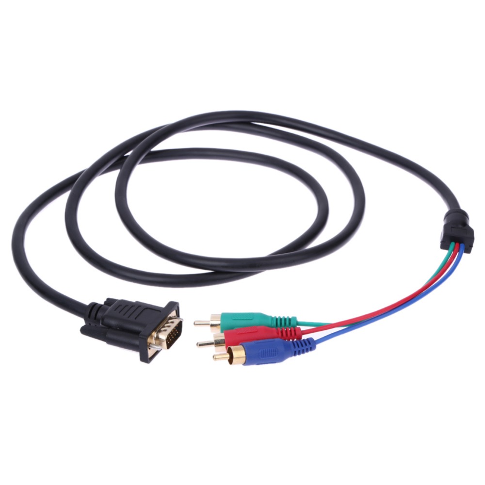 VGA to 3 RCA Component Cable Adapter