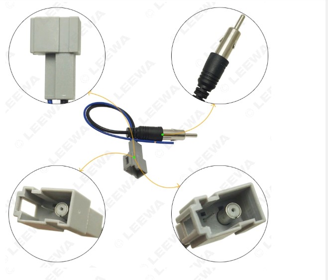 ปลั๊กวิทยุกลม ตรงรุ่น OEM Honda 1 Radio Antenna Adapter Female Connector
