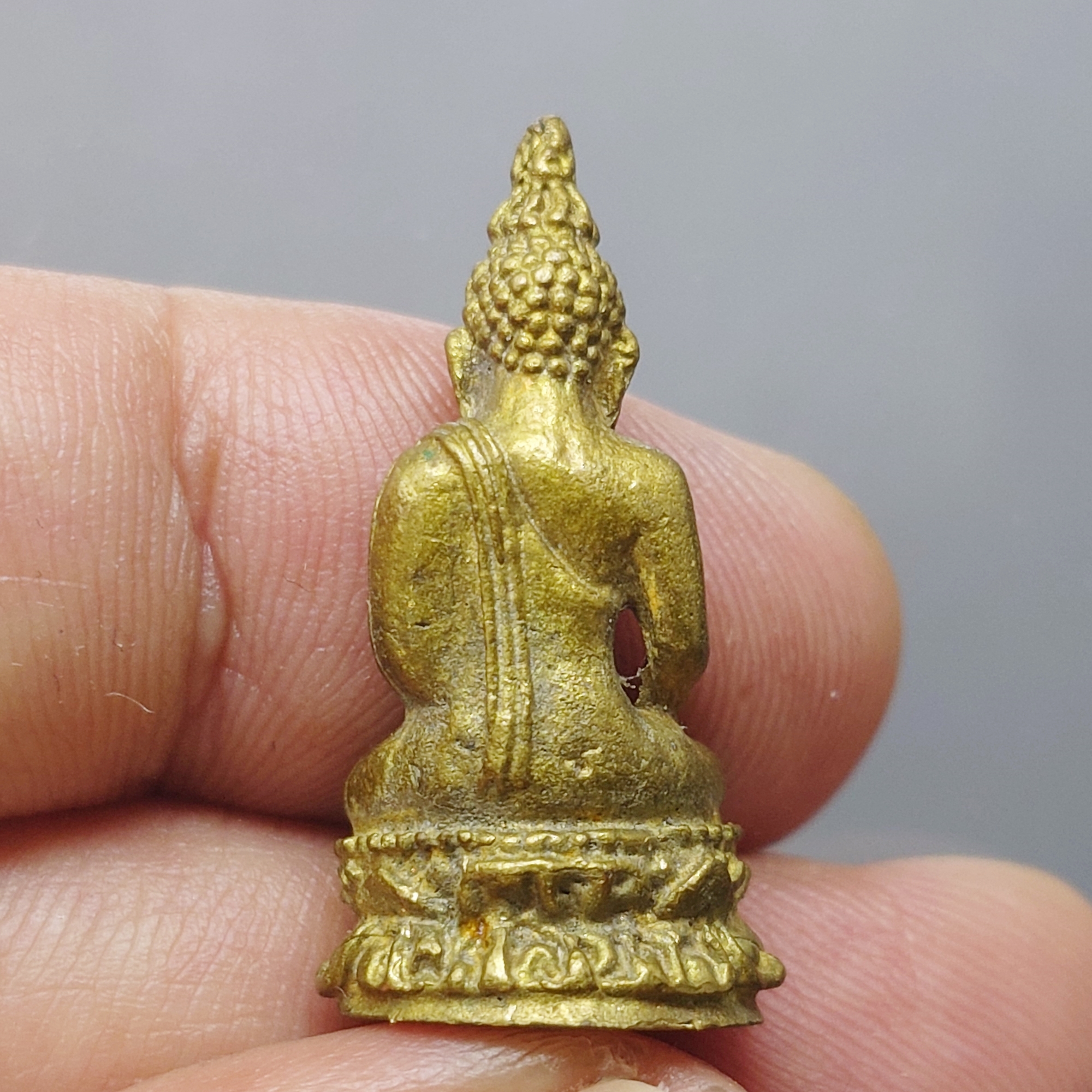 พระกริ่งไพรีพินาศ ญสส 80 พรรษา สมเด็จพระญาณสังวร สมเด็จพระสังฆราช เนื้อทองเหลือง วัดบวรนิเวศวิหาร ปี2536 พร้อมใบประกวด รางวัลที่2