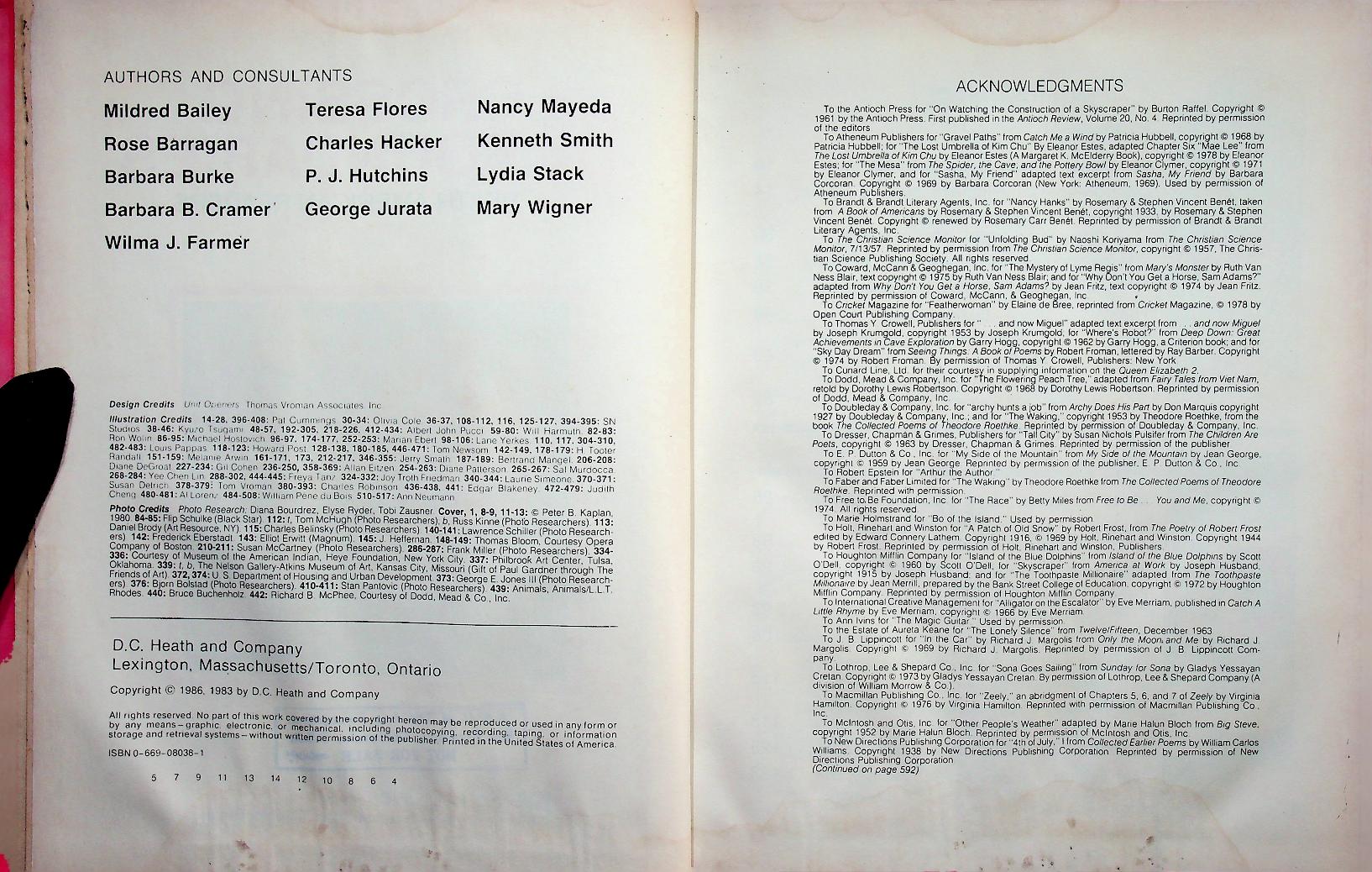 CROSSING BOUNDARIES : HEATH AMERICAN READERS