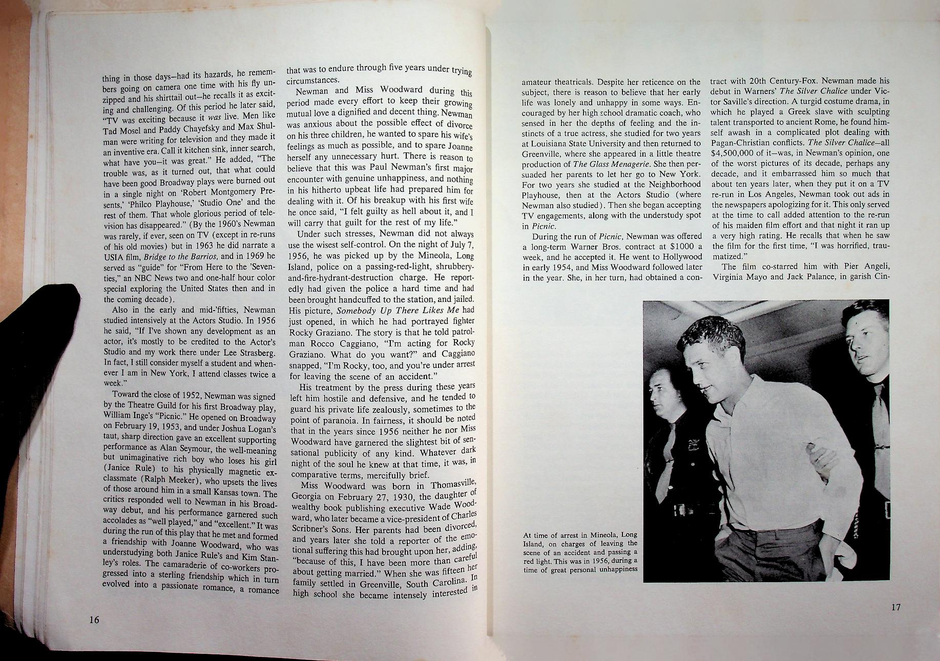 THE FILMS OF PAUL NEWMAN