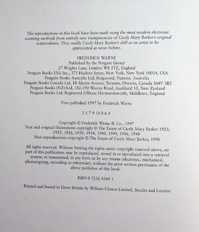 THE COMPLETE BOOK OF THE FLOWER FAIRIES