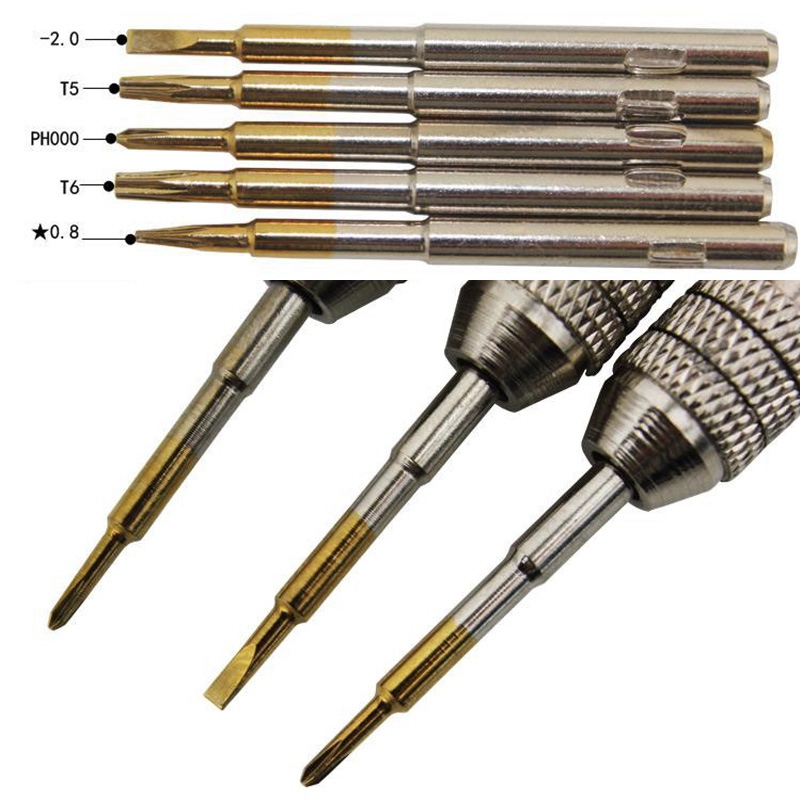 ไขควงซ่อมโทรศัพท์ Iphone Tools 5 in 1 Repair Screwdrivers For Mobile Phone