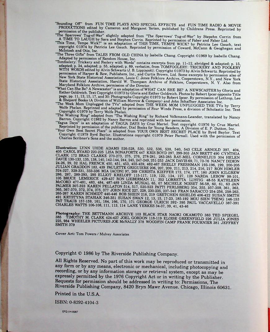 THE RIVERSIDE READING PROGRAM : STAR SHOW