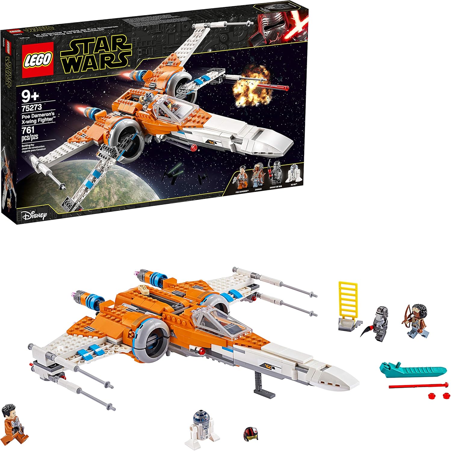 **MTS Toys**เลโก้ Lego Star Wars 75273 : Poe Dameron's X-Wing Fighter