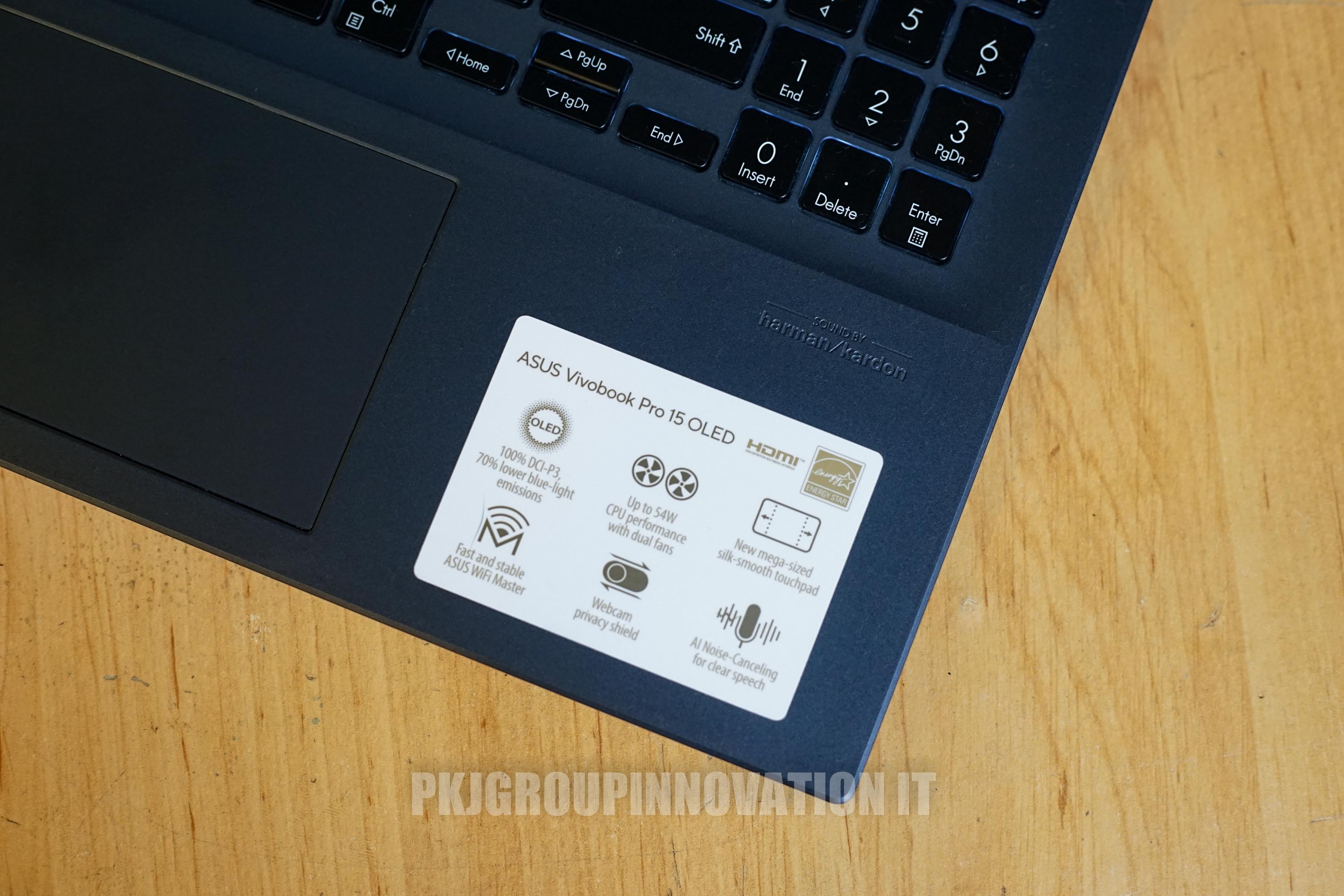 โน๊ตบุ๊คมือสอง ASUS Vivobook 15 OLED D3500QC-L1701TS สภาพสวย จอ 15.6" 60 MHz