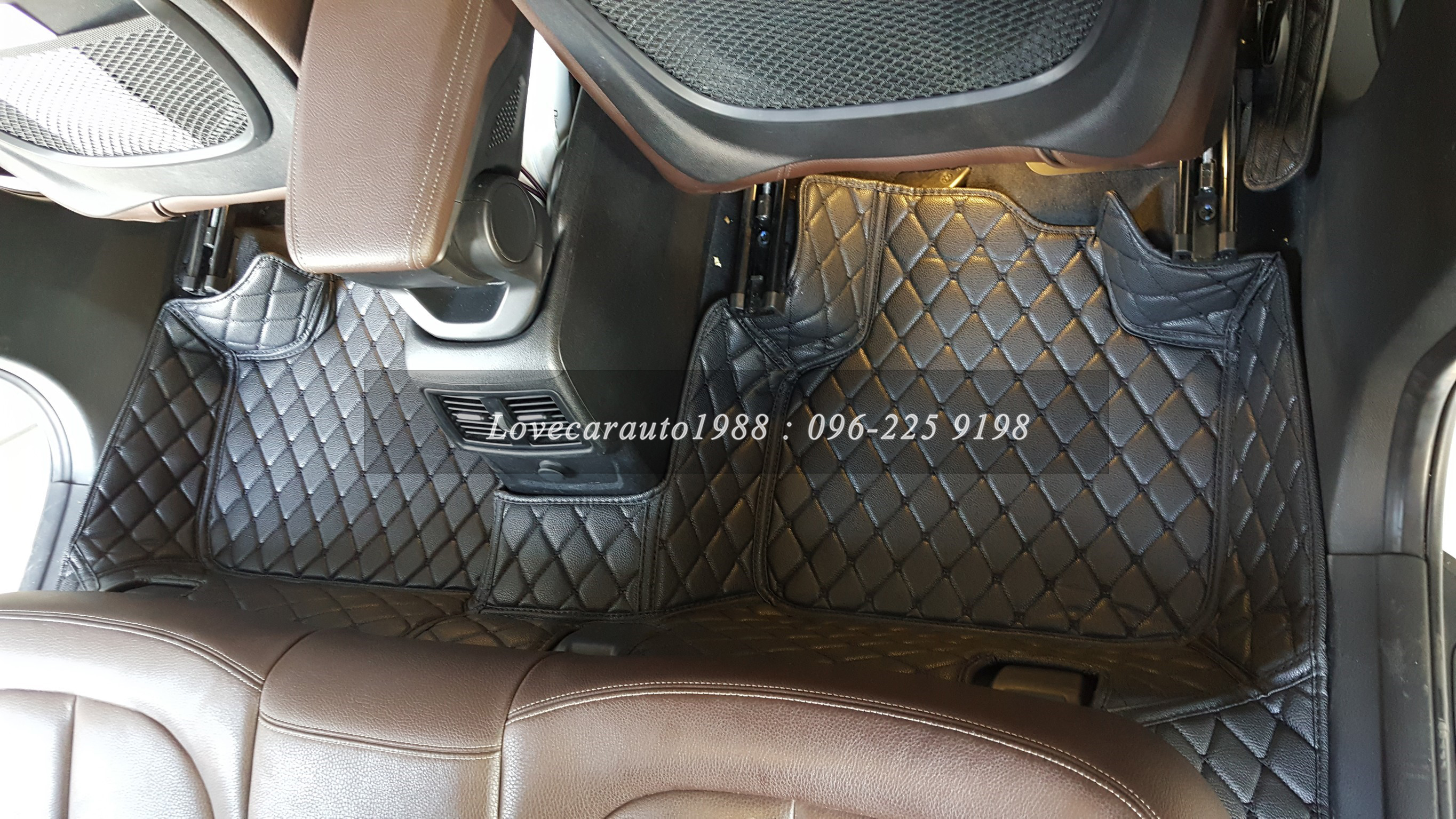 พรม6D BMW X1 สีดำ