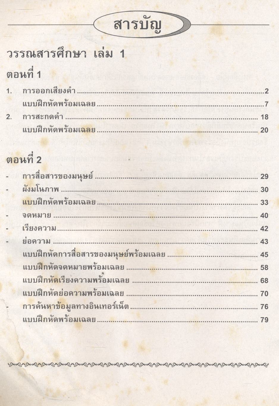 คู่มือ-เตรียมสอบ กลุ่มสาระการเรียนรู้ ภาษาไทย วรรณสารศึกษา เล่ม 1-2 ชั้น ม.4