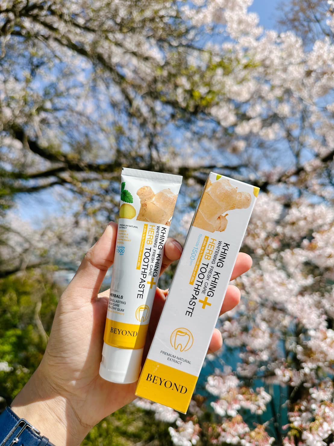 ยาสีฟันขิงขิง บอสหนุ่ม บียอน Khing Khing By Beyond ลดคราบหินปูน ลดกลิ่นปาก (1หลอด)