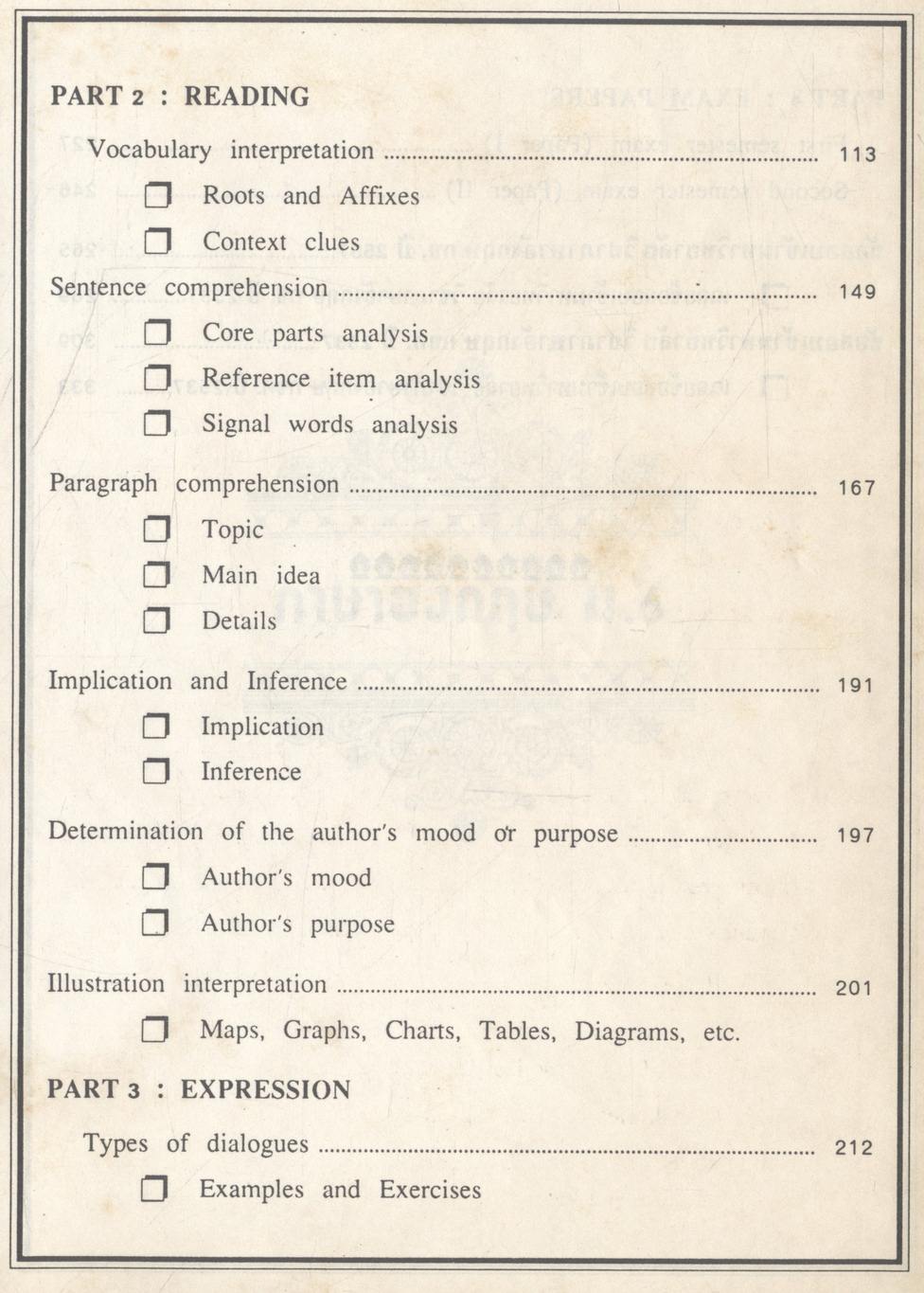 คู่มือ ภาษาอังกฤษ ม.6 ฉบับสมบูรณ์
