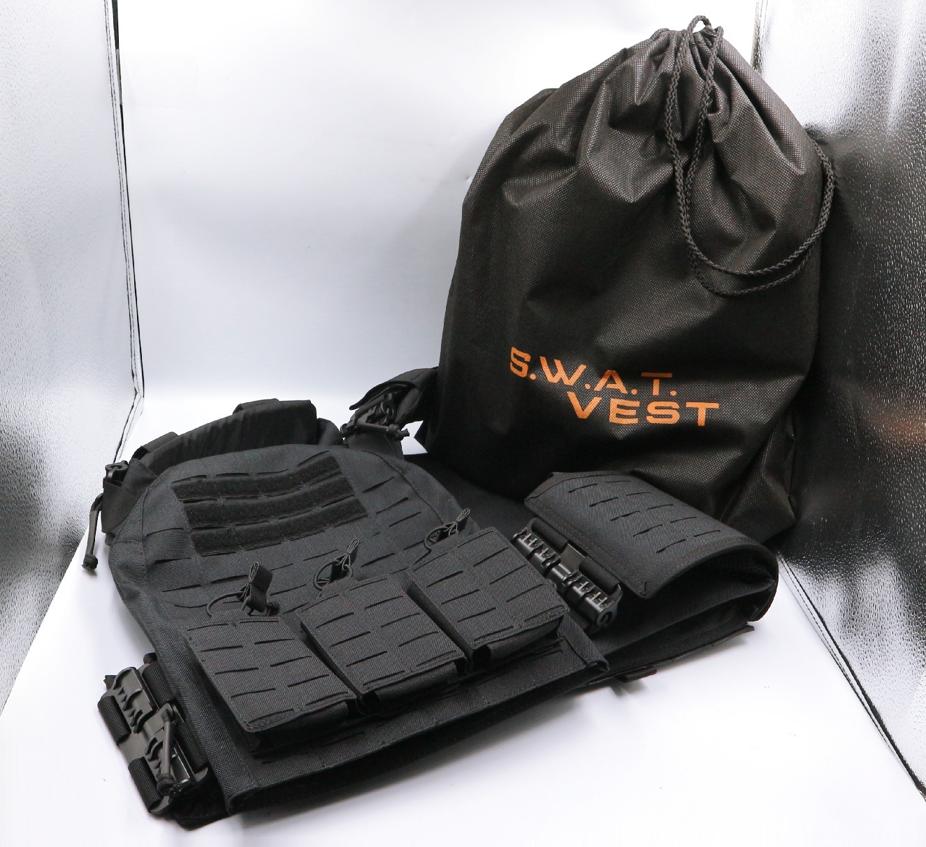 🇹🇭 563 ไทยแลนด์ แทคติคอล เสื้อเกราะปลดไว Swat Vest V4
